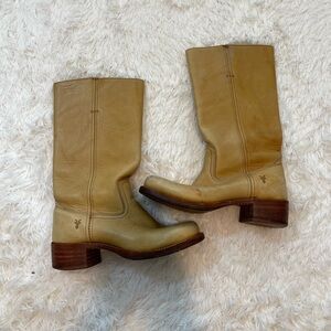 Frye banana campus boots